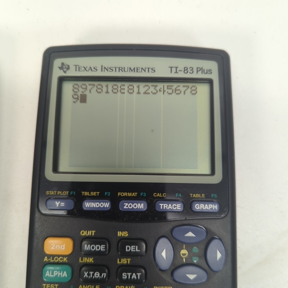 Texas Instruments TI-83 Plus Graphing Calculator With Cover Some Dead Pixels - Picture 2 of 6